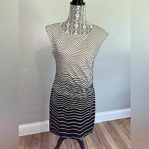 LOFT striped dress‎ size m